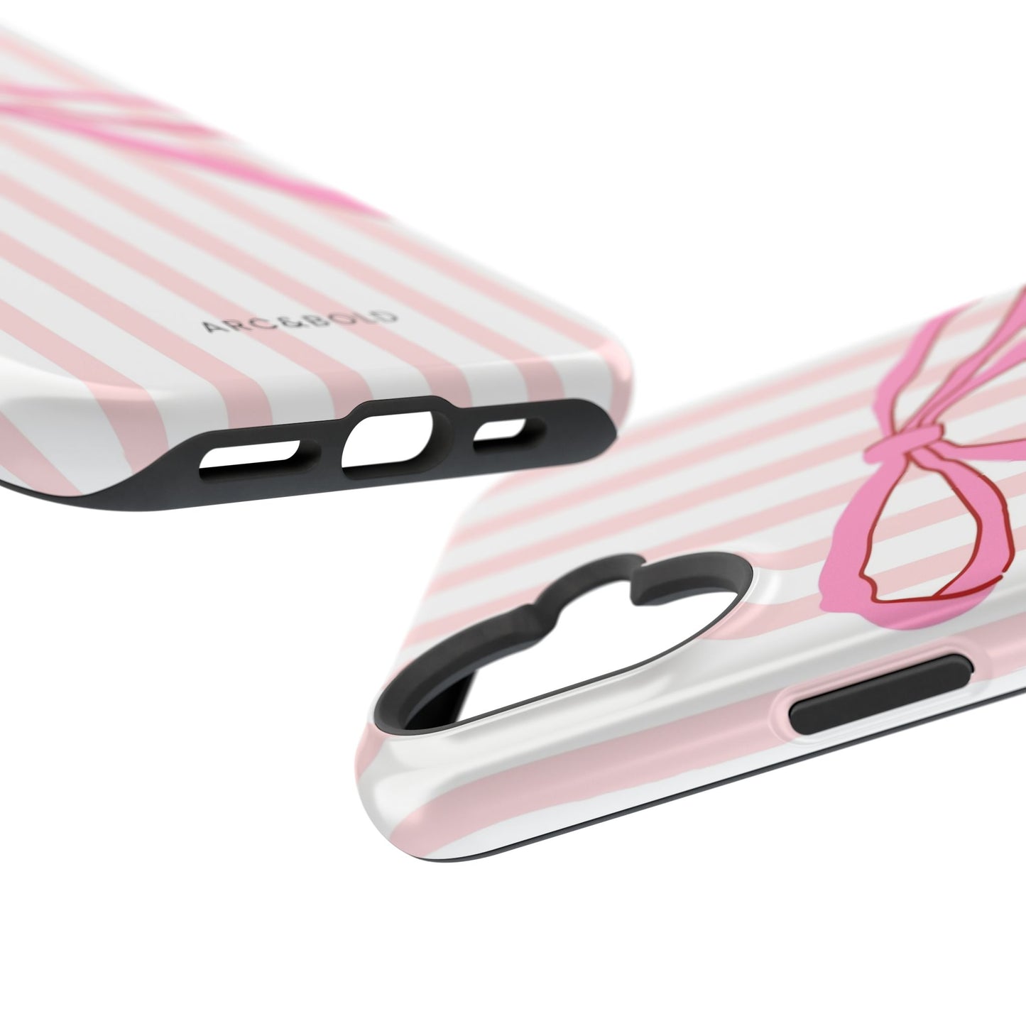 Pink Bow - Magnetic Phone Case - Arc & Bold