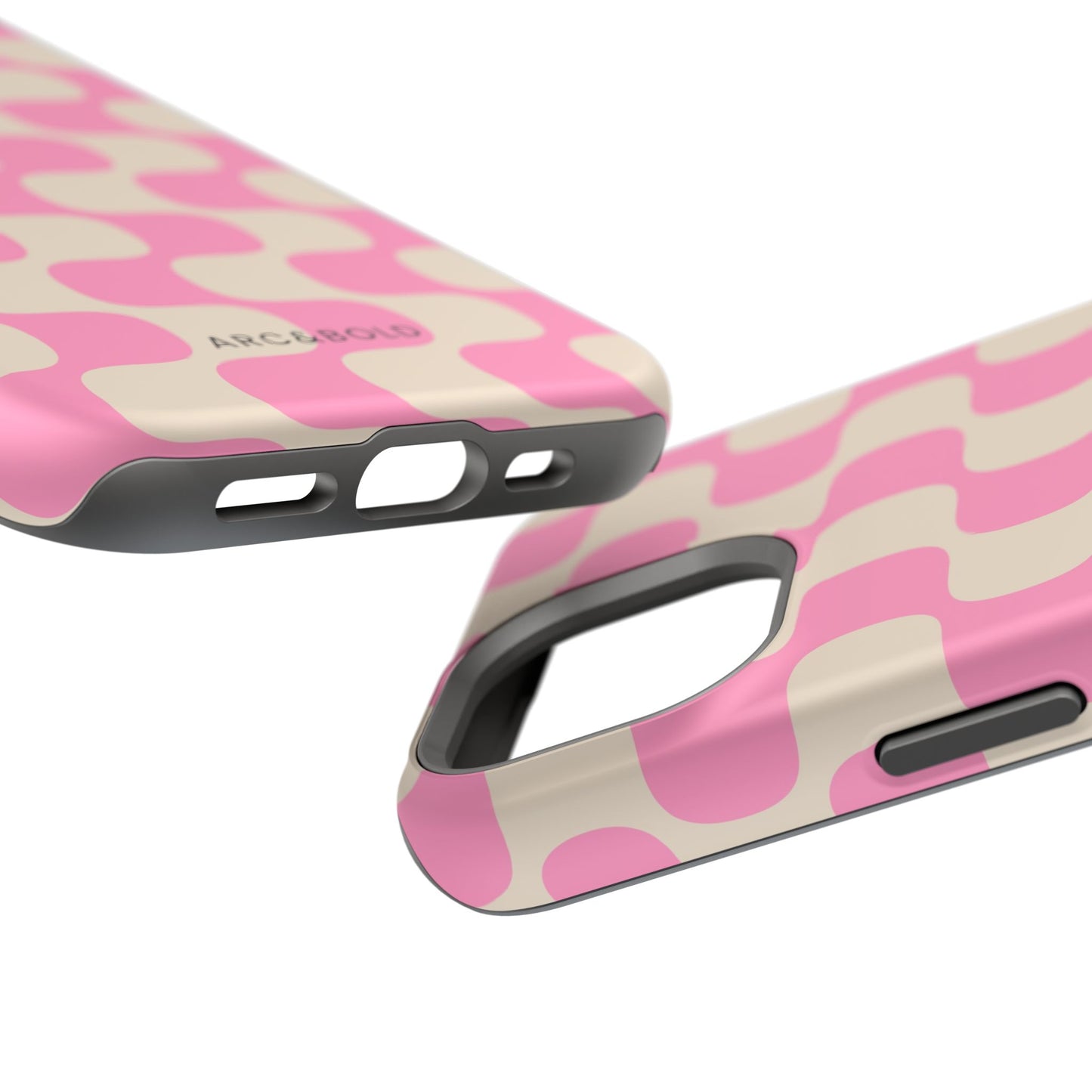 Pink Waves - Magnetic Phone Case - Arc & Bold