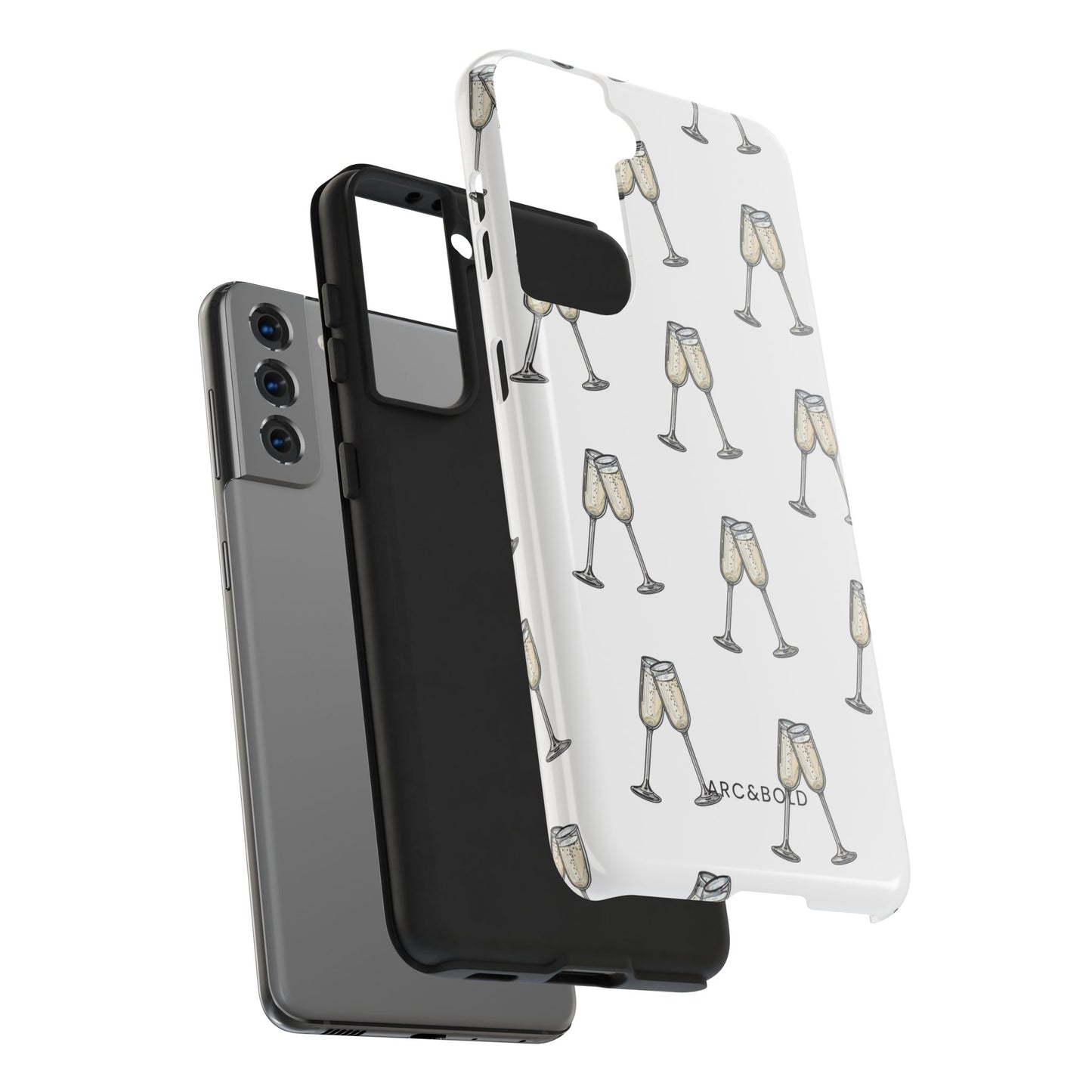 Champagne Toast - Tough Phone Case - Arc & Bold