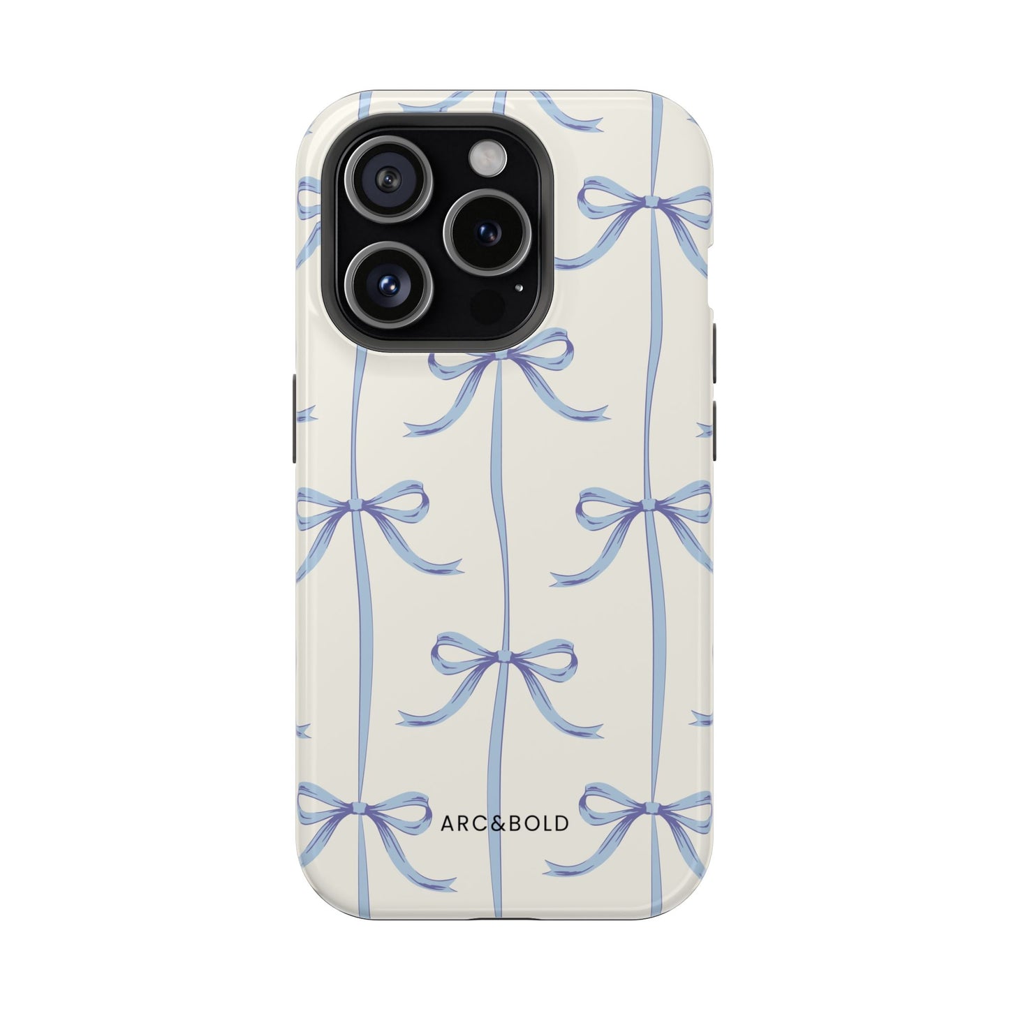 Blue Bow - Magnetic Tough Case - Arc & Bold