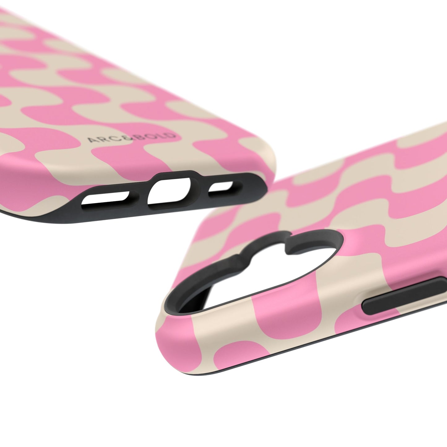 Pink Waves - Magnetic Phone Case - Arc & Bold