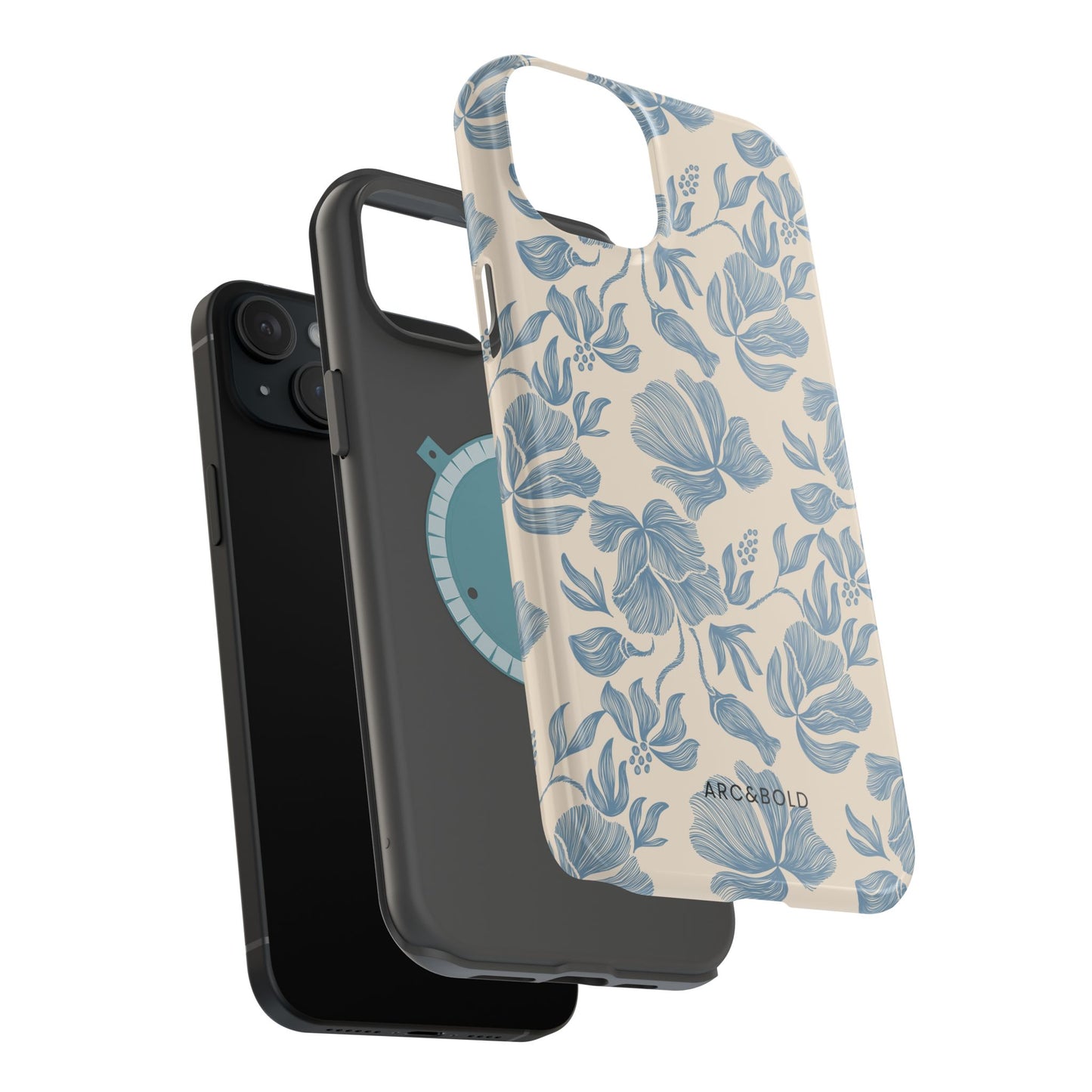 Floral - Magnetic Tough Case - Arc & Bold