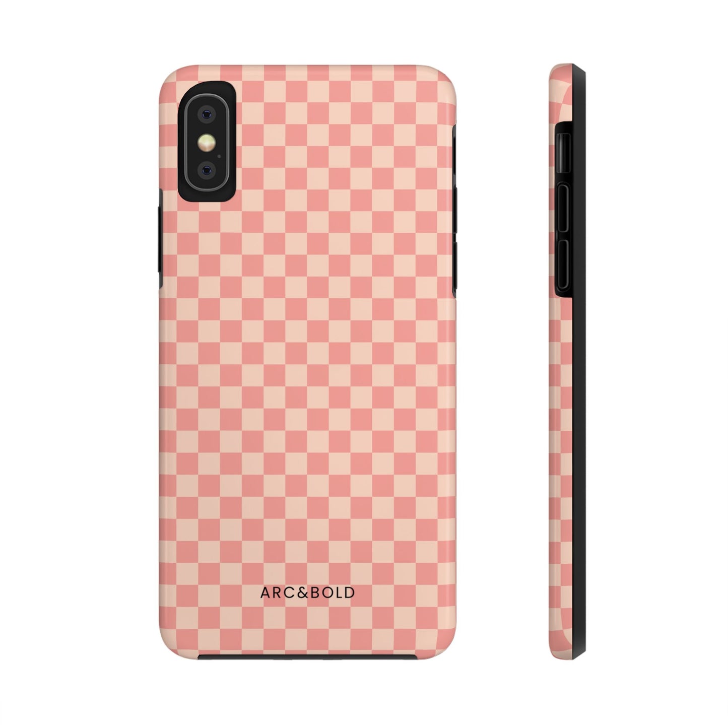 Checked - Tough Phone Case - Arc & Bold