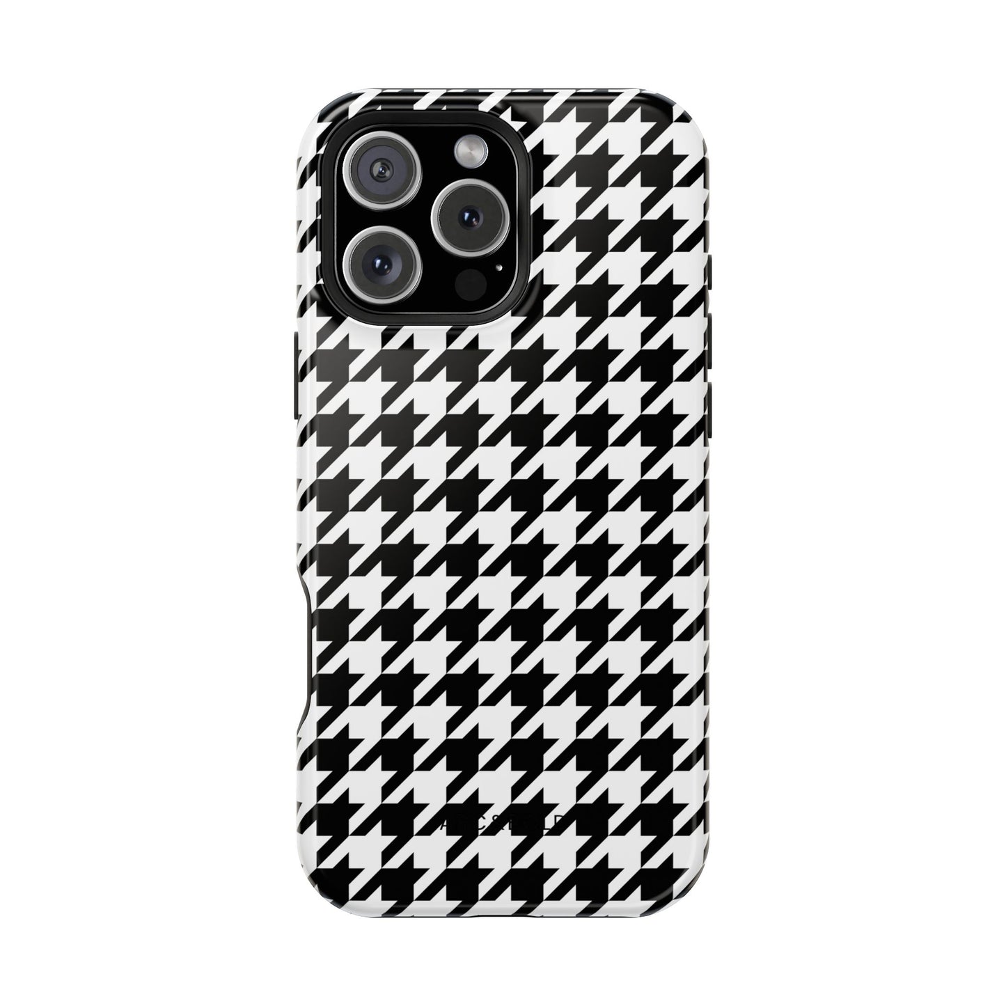Houndstooth - Magnetic Phone Case - Arc & Bold