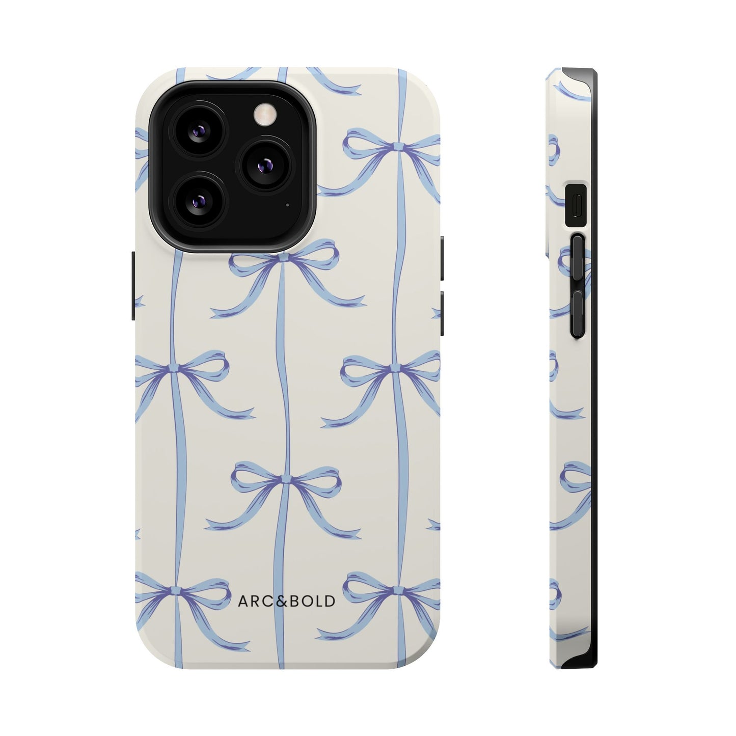 Blue Bow - Magnetic Tough Case - Arc & Bold