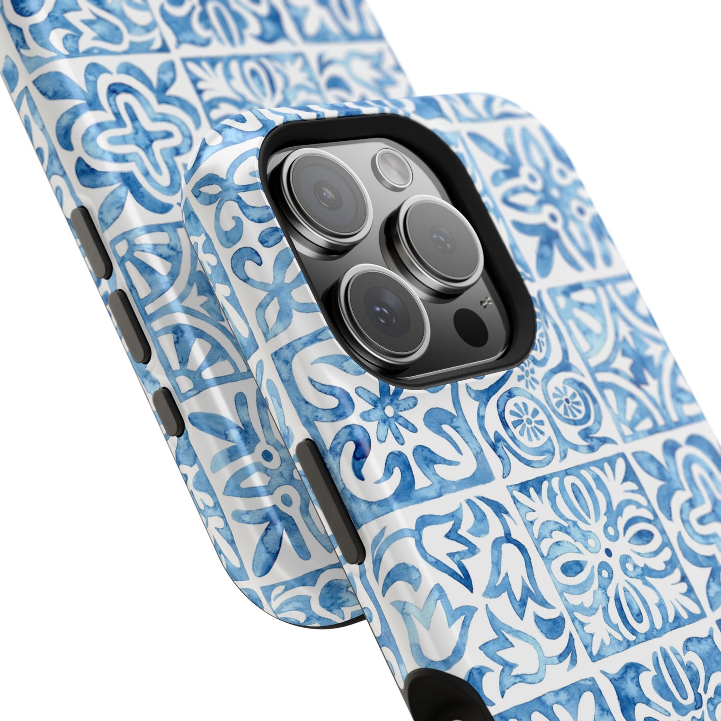Blue Mosaic - Magnetic Phone Case - Arc & Bold