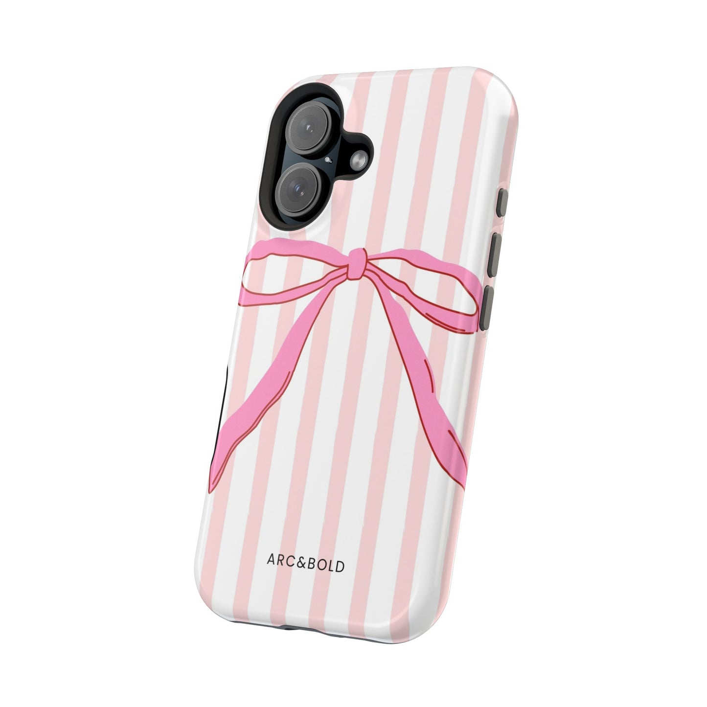 Pink Bow - Magnetic Phone Case - Arc & Bold