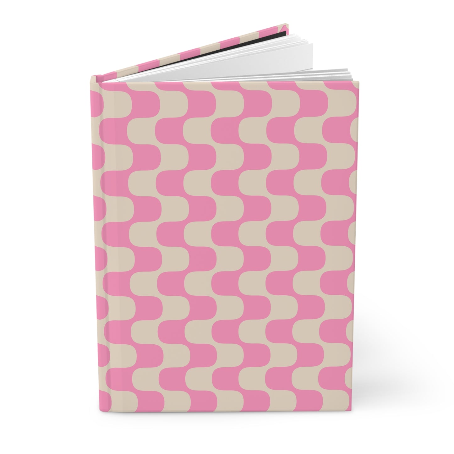 Pink Waves - Hardcover Journal Matte - Arc & Bold