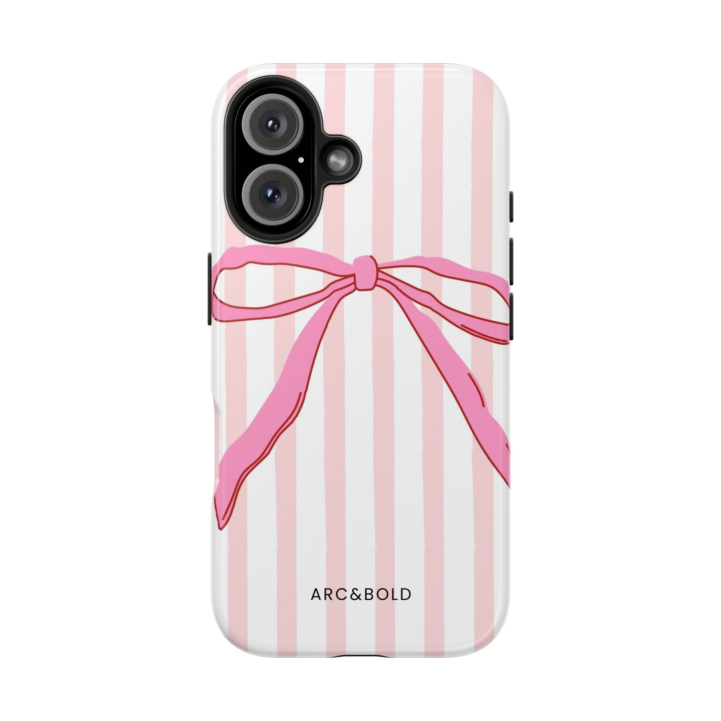 Pink Bow - Tough Phone Case - Arc & Bold