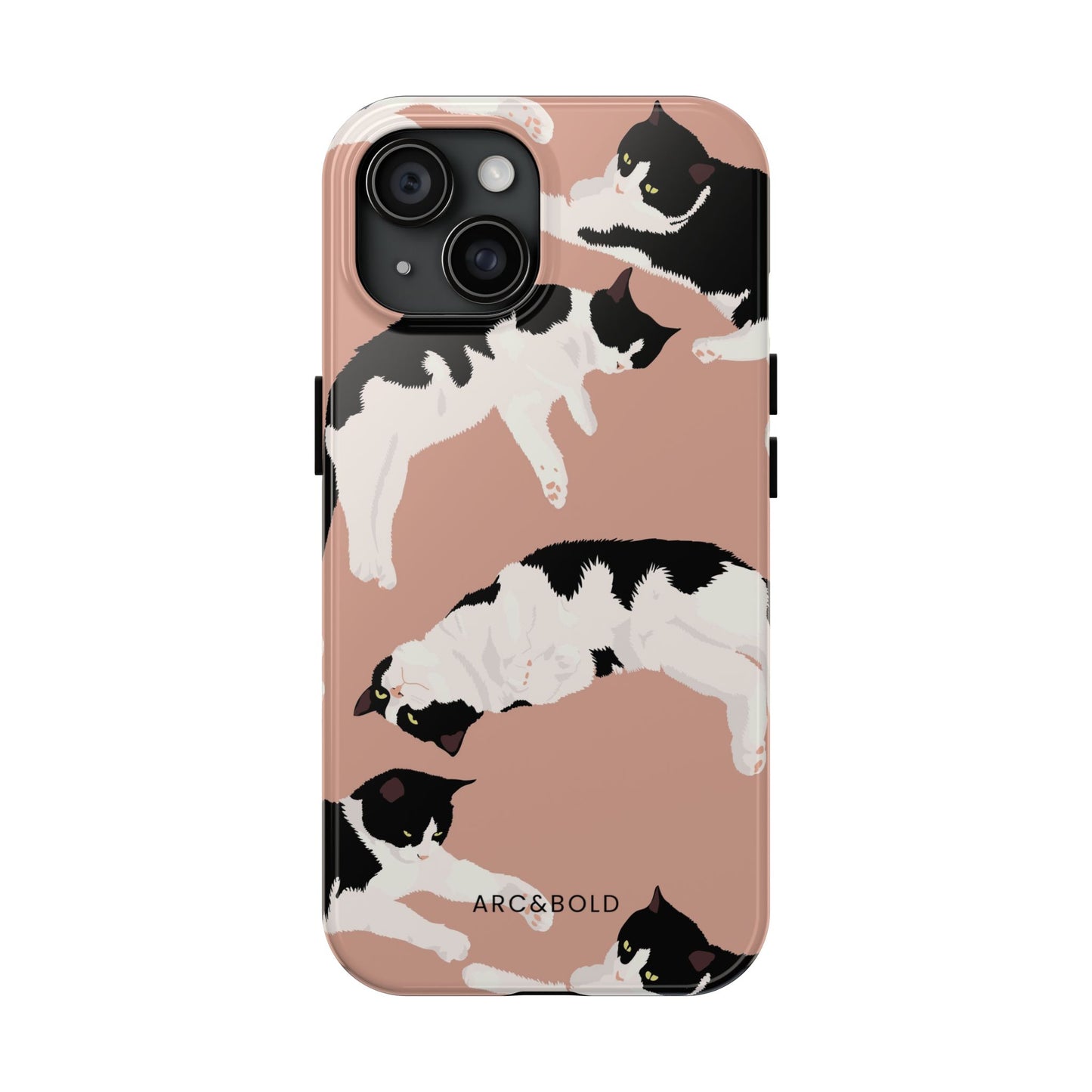 Cat - Tough Phone Case - Arc & Bold