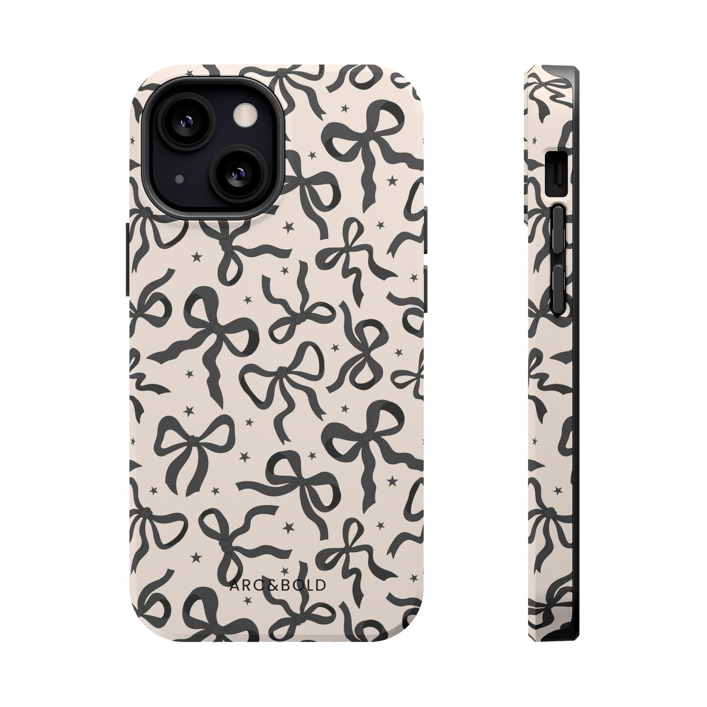 Noir Bows - Magnetic Tough Case - Arc & Bold