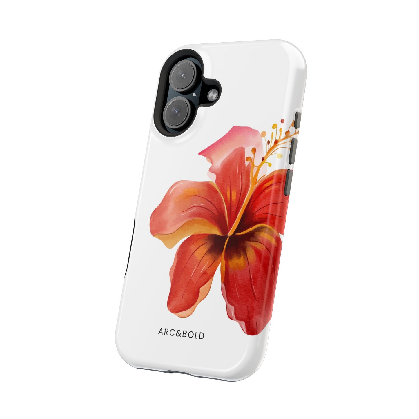 Hibiscus - Magnetic Tough Case - Arc & Bold