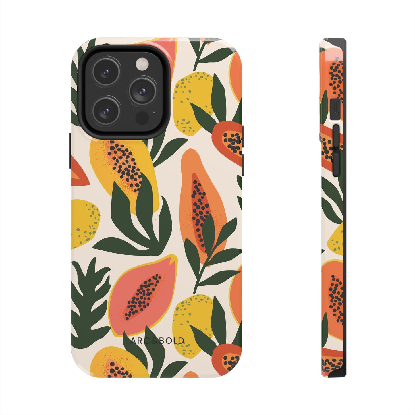 Papaya - Tough Phone Case - Arc & Bold