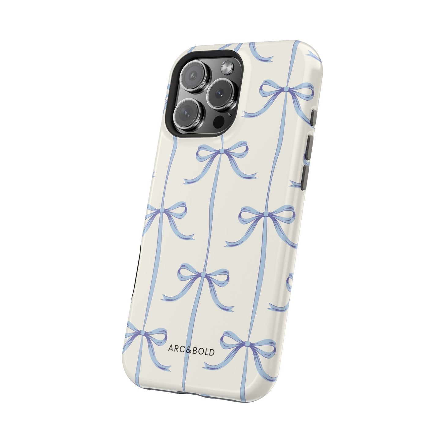 Blue Bow - Magnetic Tough Case - Arc & Bold