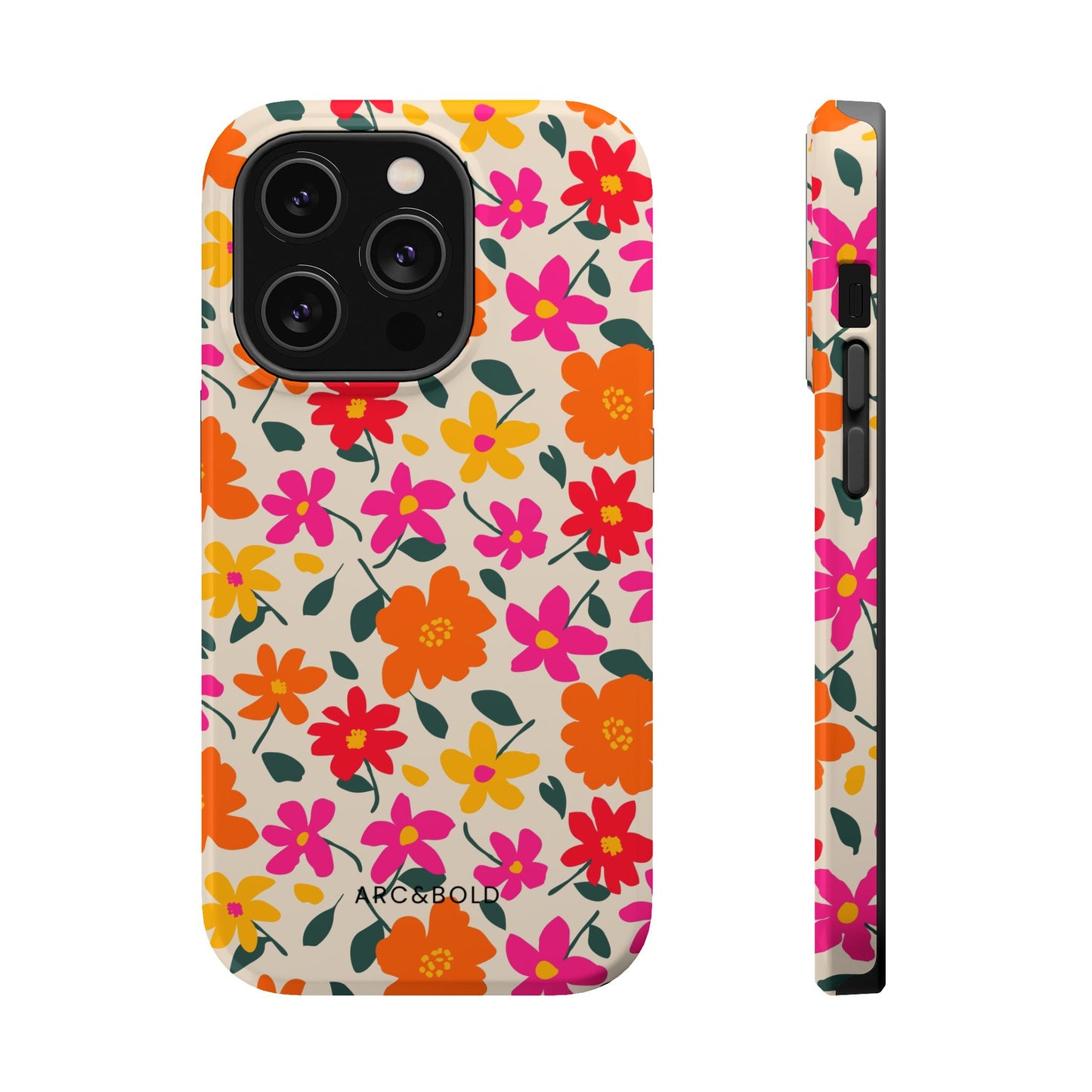 Spring Flowers - Magnetic Phone Case - Arc & Bold