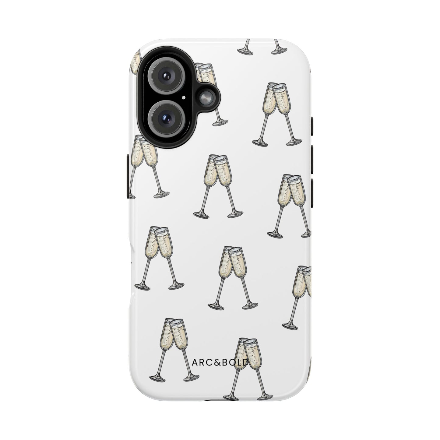 Champagne Toast - Tough Phone Case - Arc & Bold