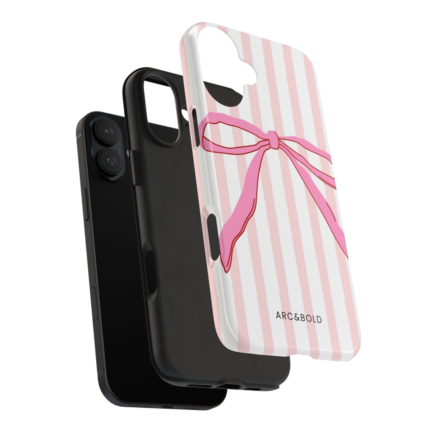 Pink Bow - Tough Phone Case - Arc & Bold