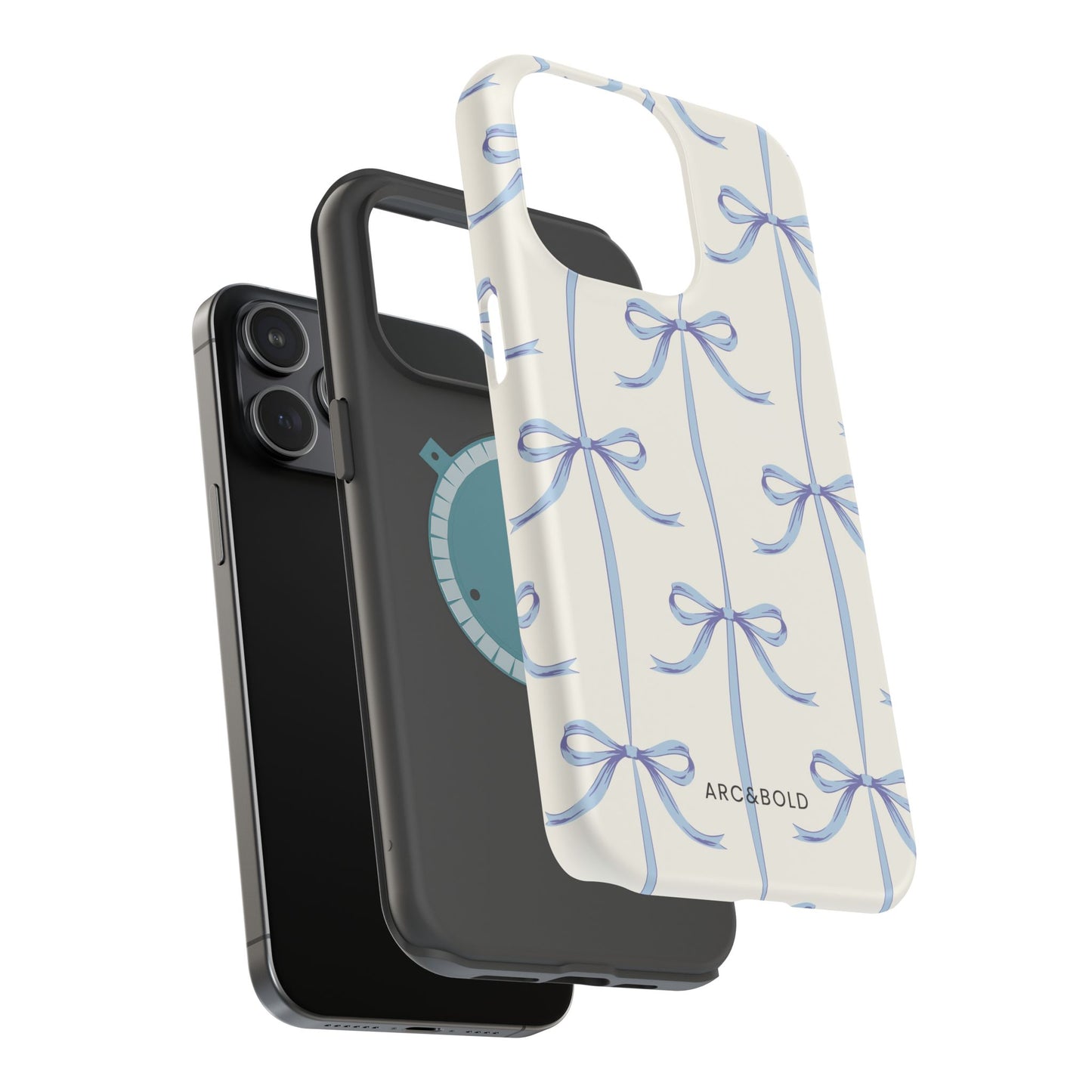 Blue Bow - Magnetic Tough Case - Arc & Bold