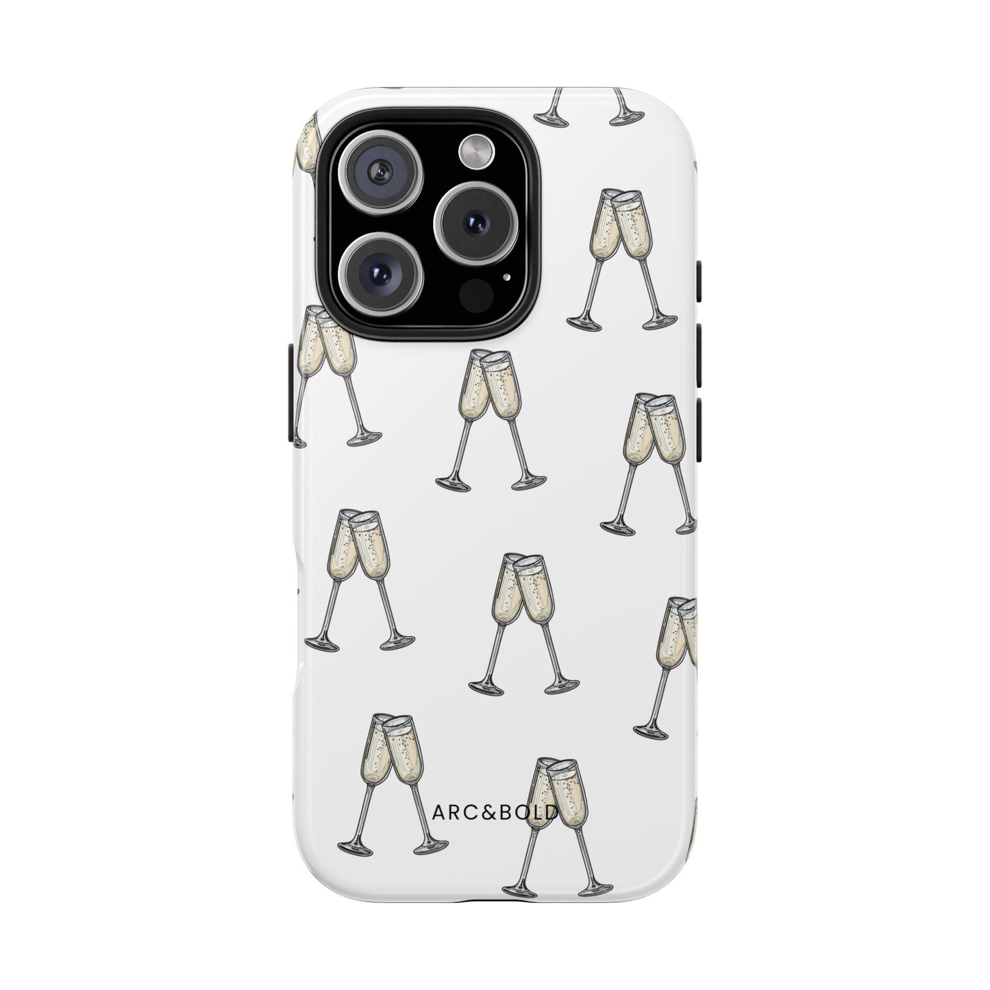 Champagne Toast - Tough Phone Case - Arc & Bold