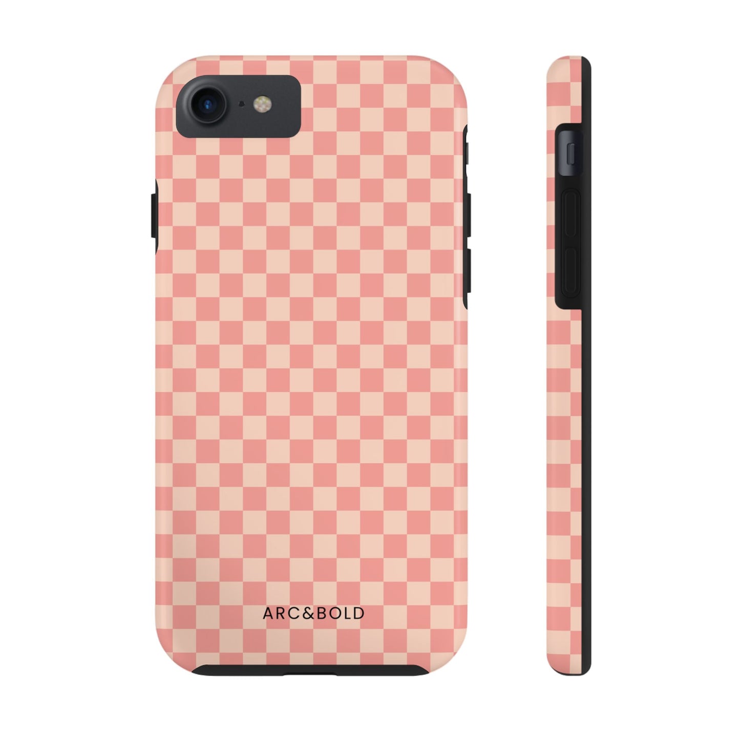 Checked - Tough Phone Case - Arc & Bold