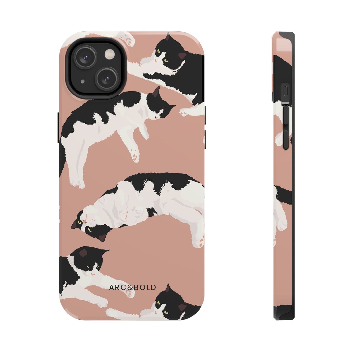 Cat - Tough Phone Case - Arc & Bold