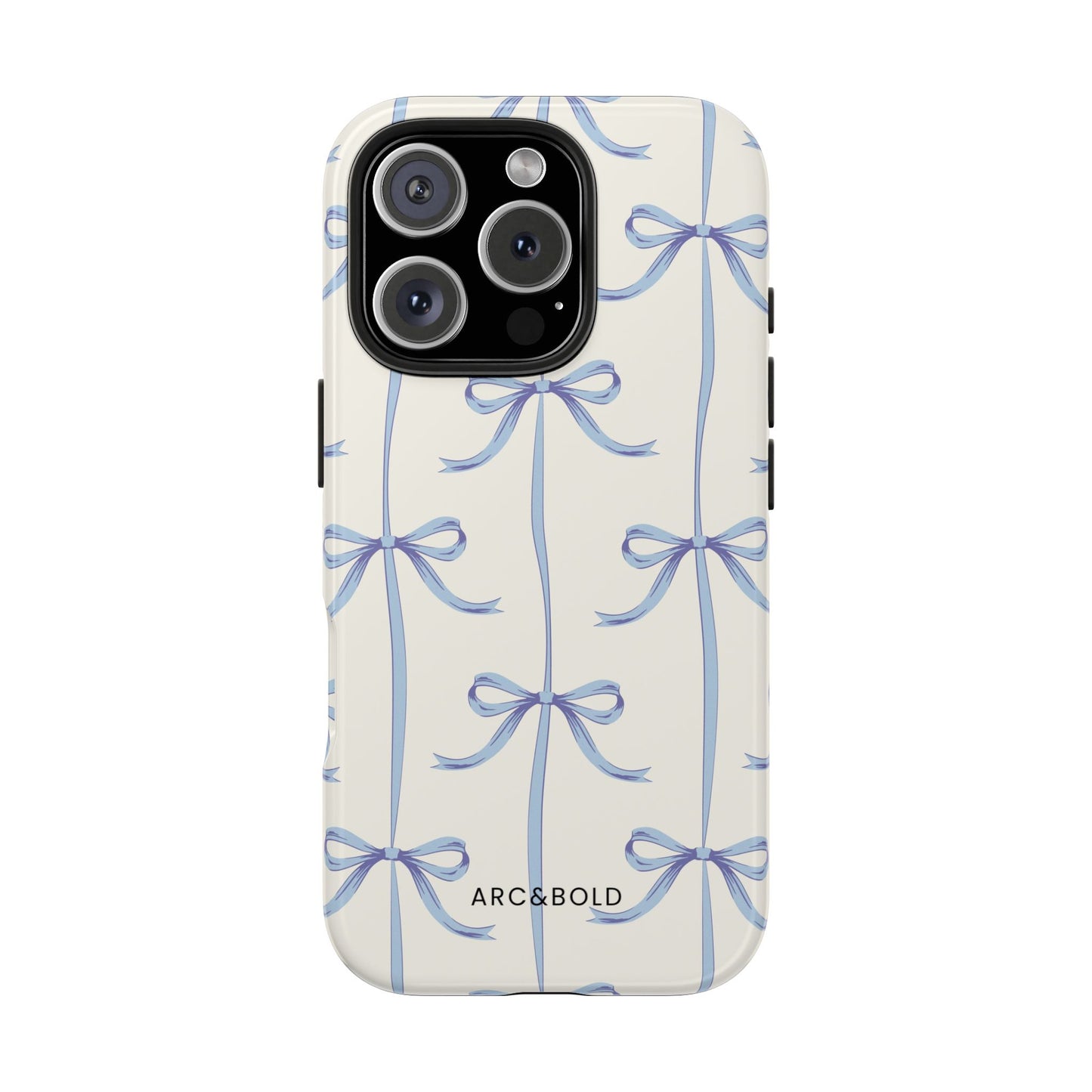 Blue Bow - Tough Phone Case - Arc & Bold