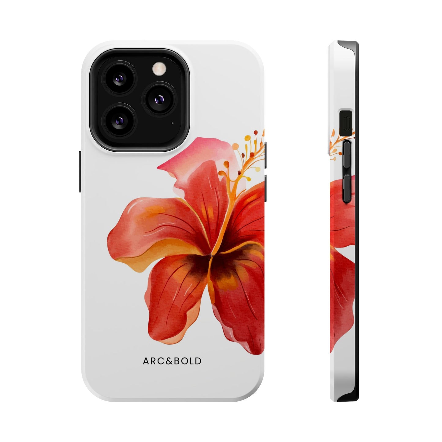 Hibiscus - Magnetic Tough Case - Arc & Bold