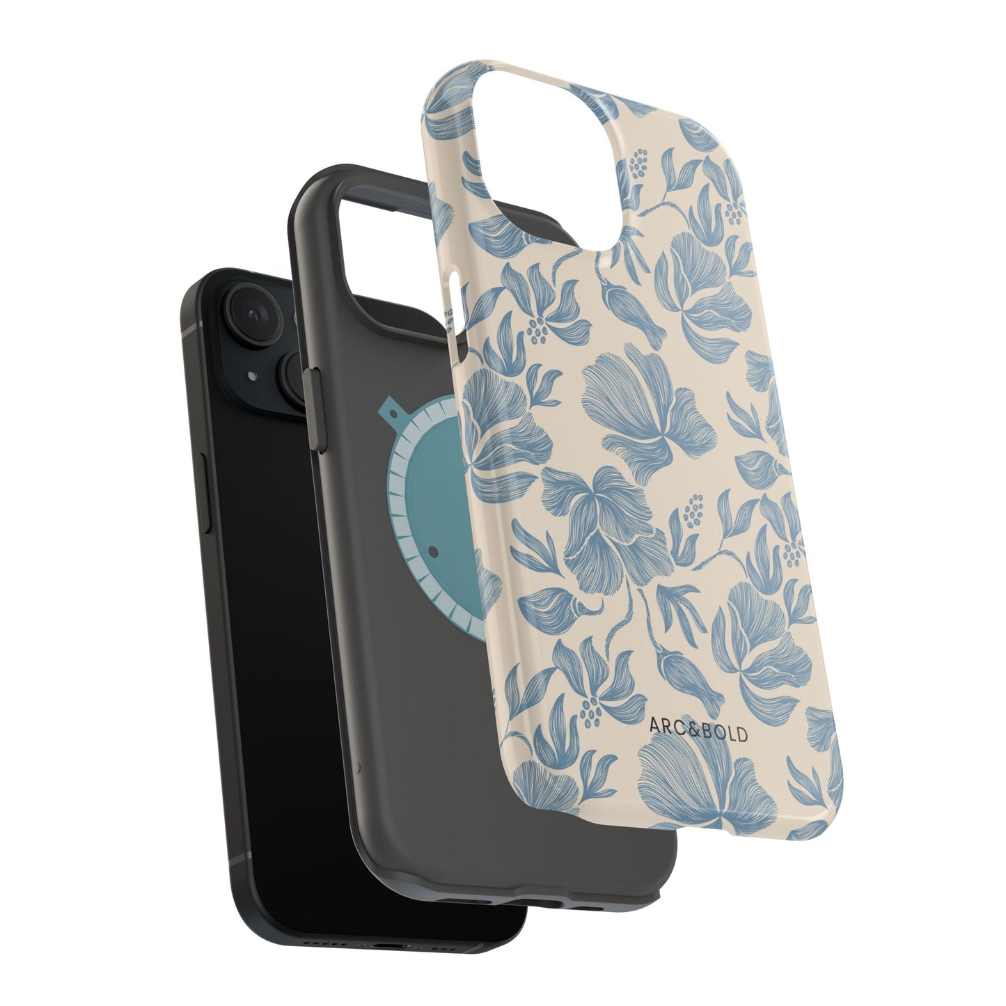 Floral - Magnetic Tough Case - Arc & Bold