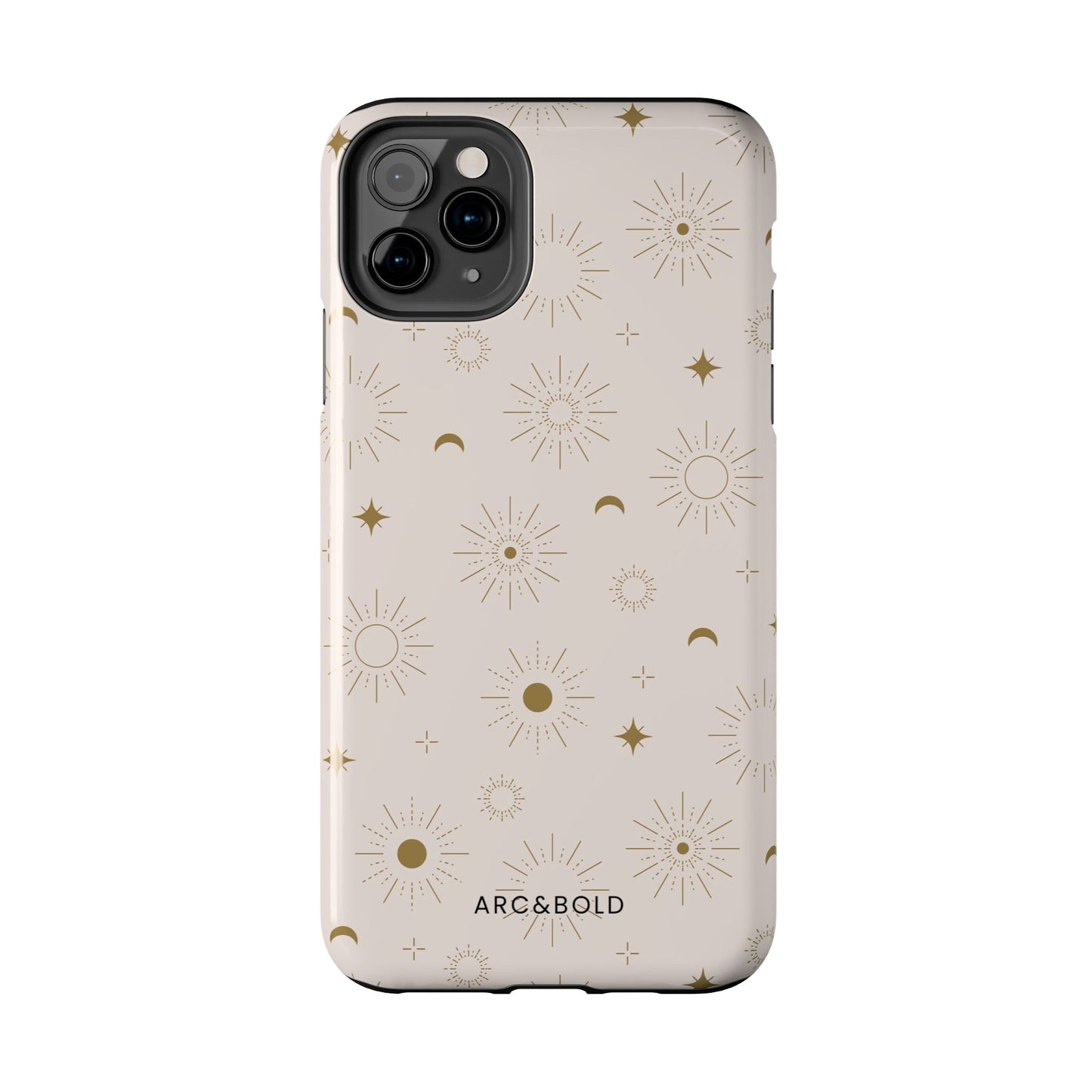 Golden Eclipse - Tough Phone Case - Arc & Bold
