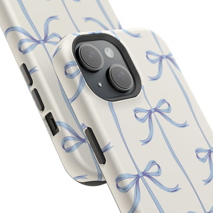 Blue Bow - Magnetic Tough Case - Arc & Bold