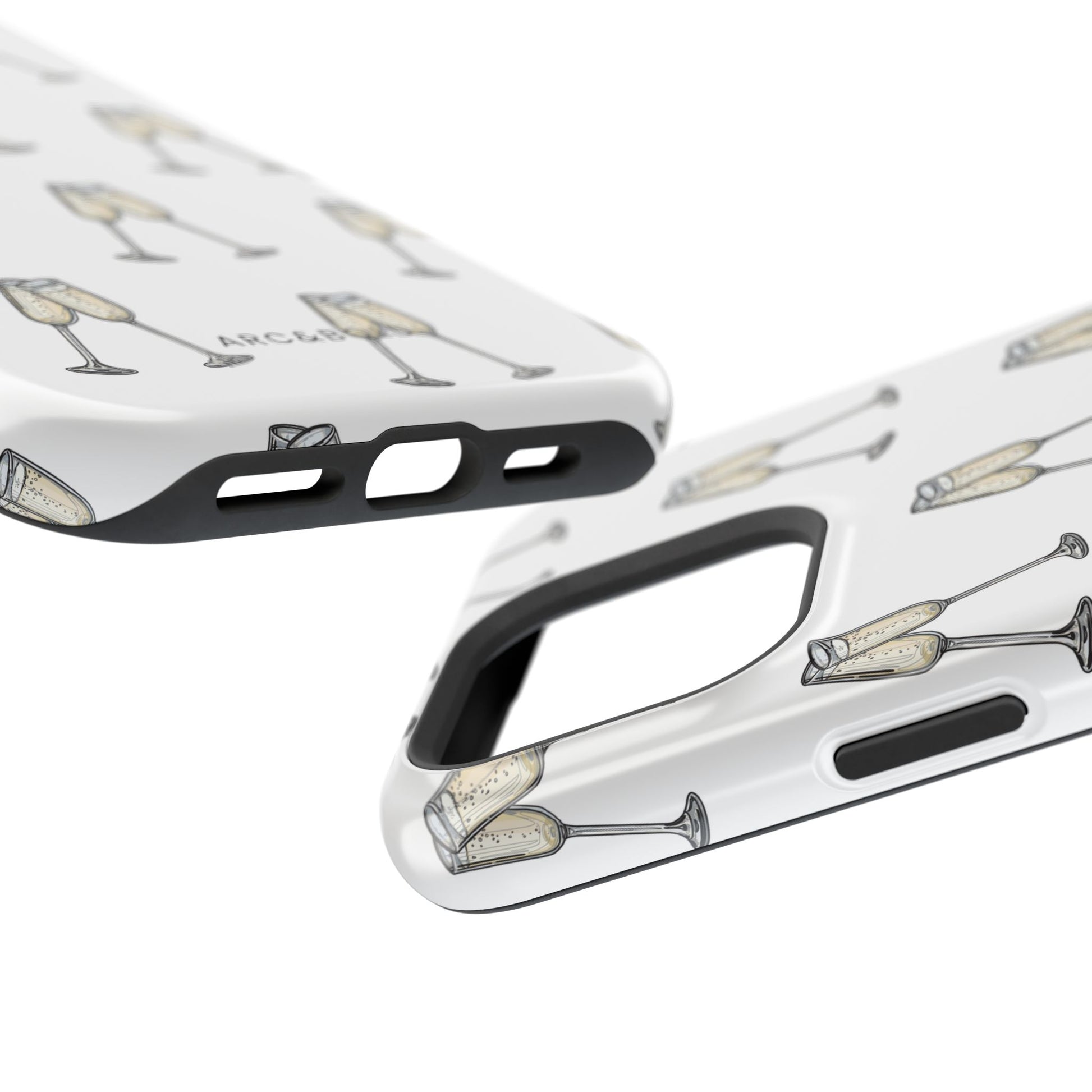 Champagne Toast -Magnetic Tough Case - Arc & Bold
