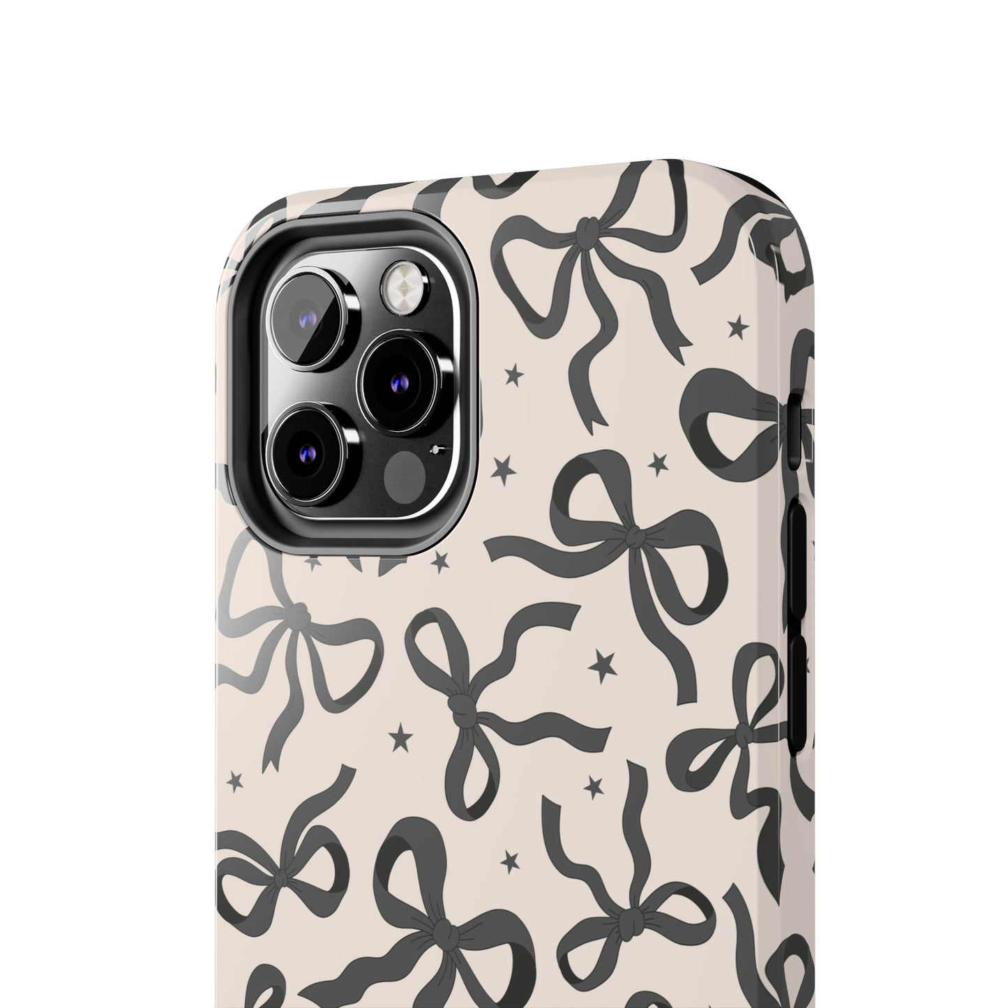 Noir Bows - Tough Phone Case