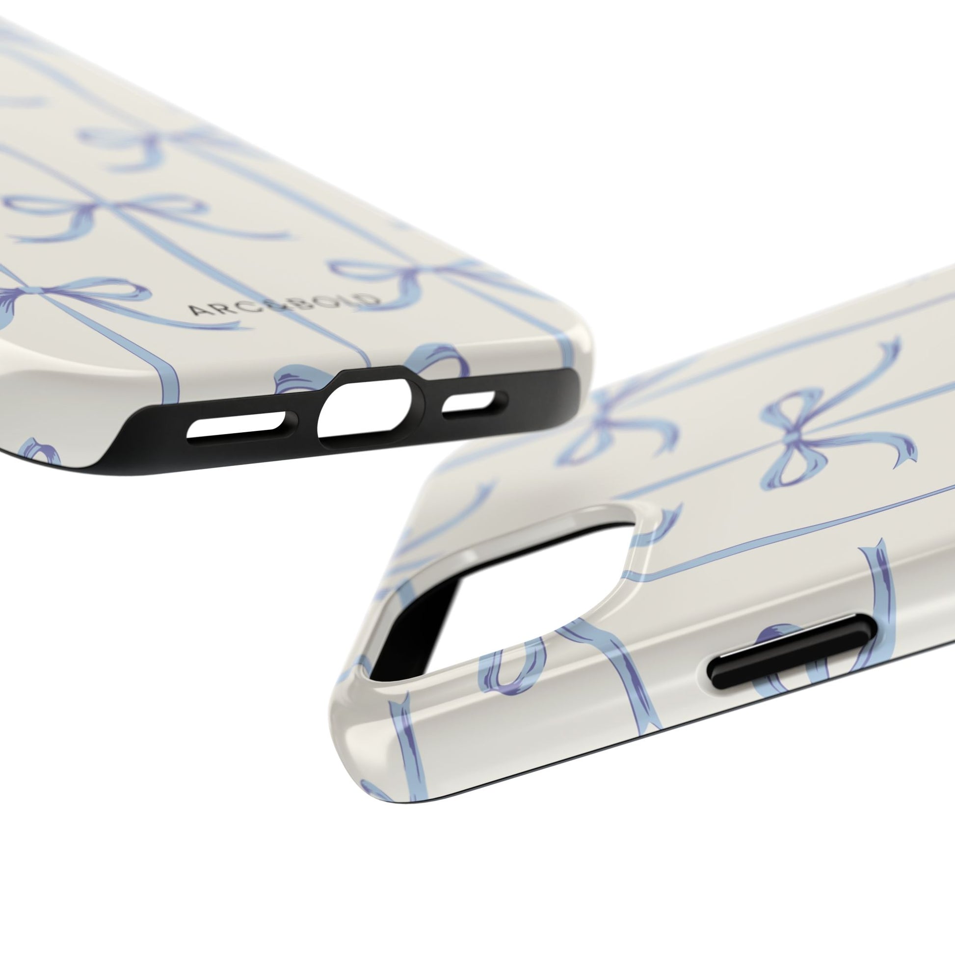 Blue Bow - Tough Phone Case - Arc & Bold