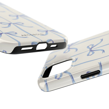 Blue Bow - Tough Phone Case - Arc & Bold