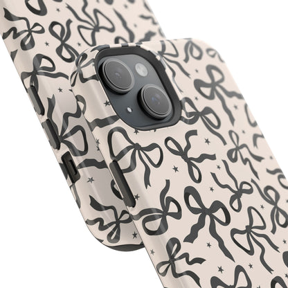 Noir Bows - Magnetic Tough Case - Arc & Bold