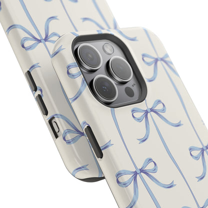 Blue Bow - Magnetic Tough Case - Arc & Bold