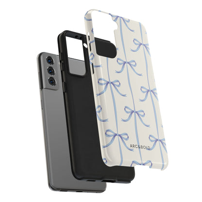 Blue Bow - Tough Phone Case - Arc & Bold