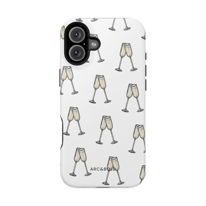 Champagne Toast -Magnetic Tough Case - Arc & Bold