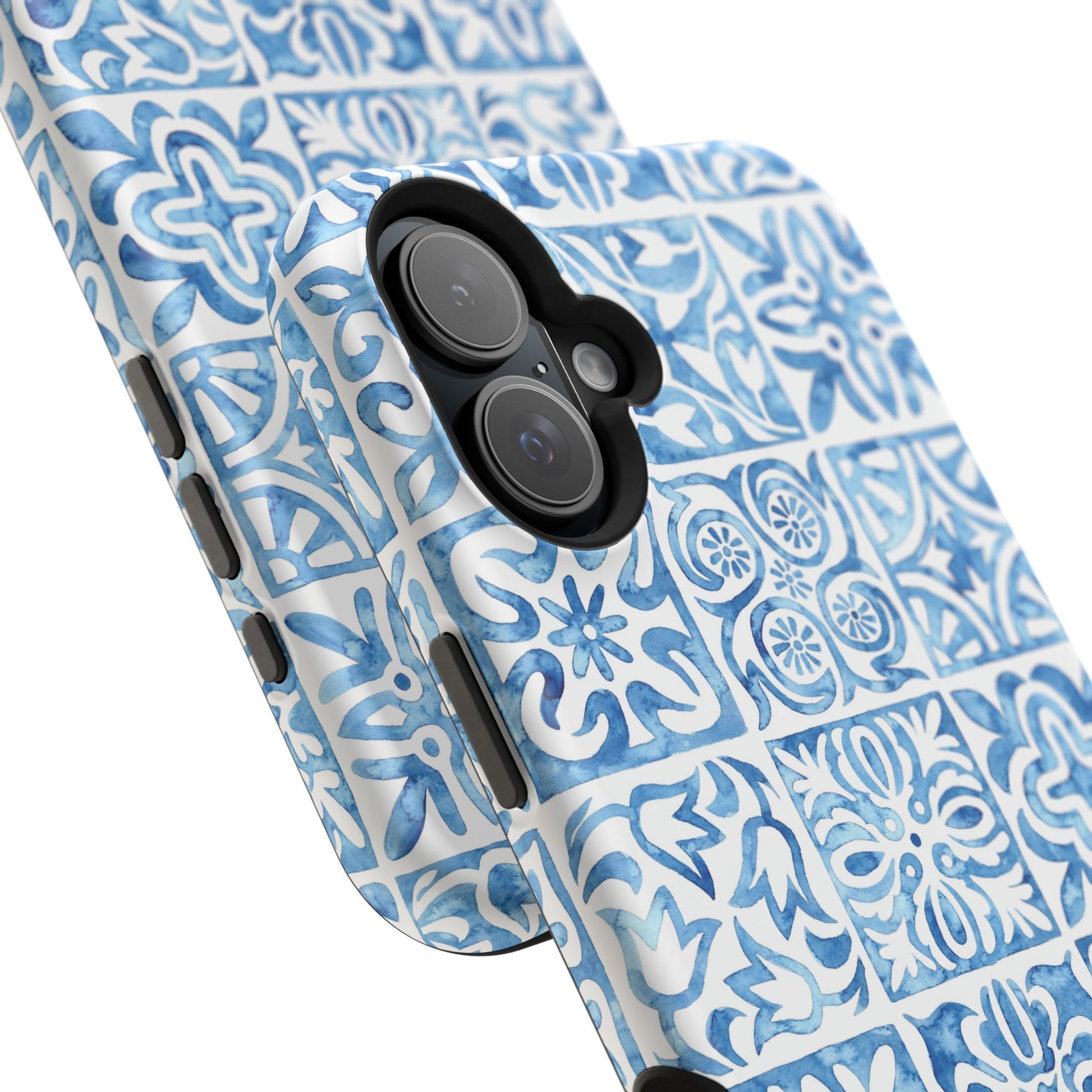 Blue Mosaic - Magnetic Phone Case - Arc & Bold