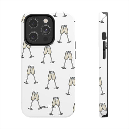 Champagne Toast - Tough Phone Case - Arc & Bold