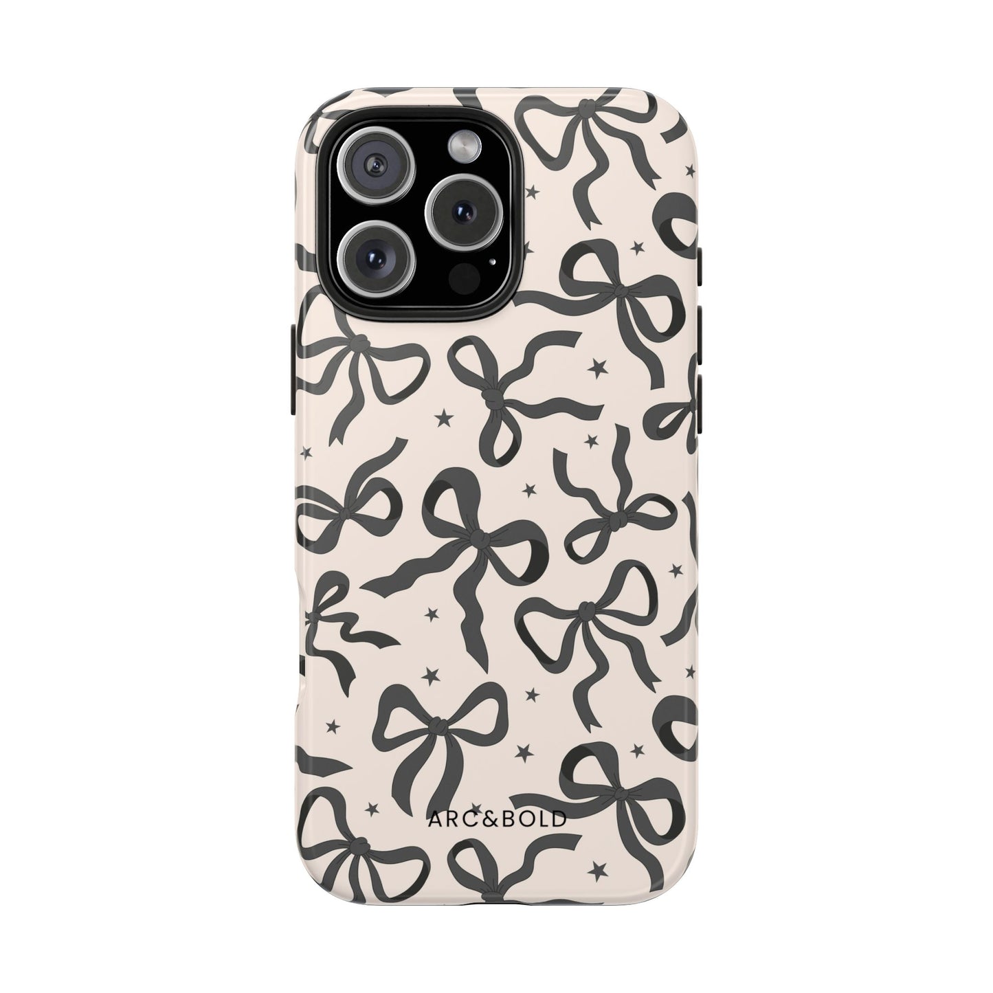 Noir Bows - Tough Phone Case