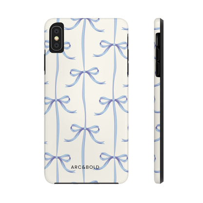 Blue Bow - Tough Phone Case - Arc & Bold