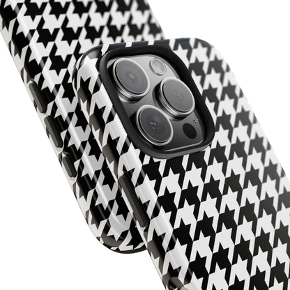 Houndstooth - Tough Phone Case - Arc & Bold