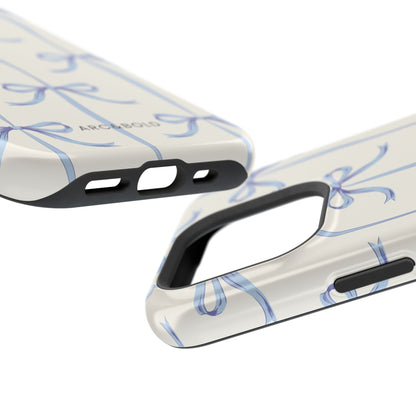 Blue Bow - Magnetic Tough Case - Arc & Bold