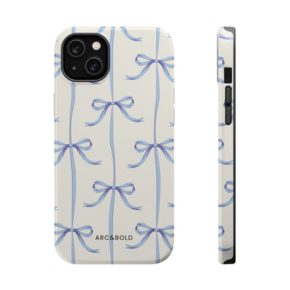 Blue Bow - Magnetic Tough Case - Arc & Bold