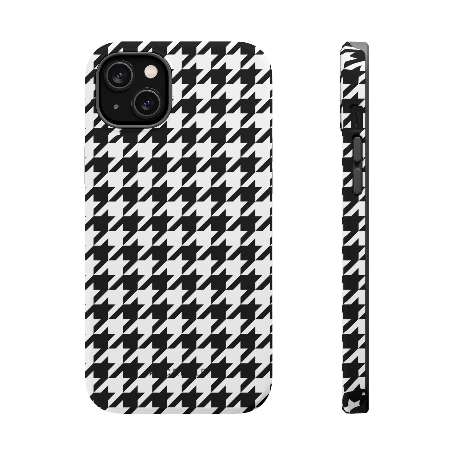 Houndstooth - Magnetic Phone Case - Arc & Bold