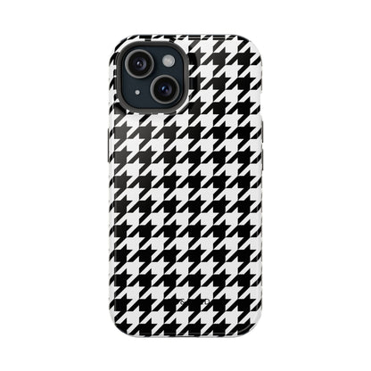 Houndstooth - Magnetic Phone Case - Arc & Bold