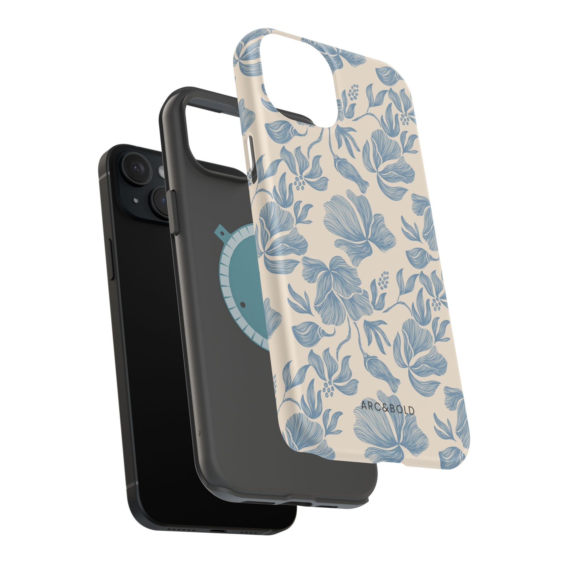 Floral - Magnetic Tough Case - Arc & Bold