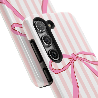 Pink Bow - Tough Phone Case - Arc & Bold