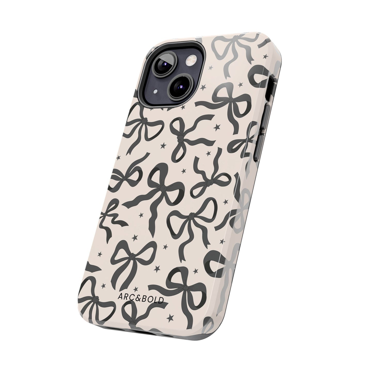 Noir Bows - Tough Phone Case